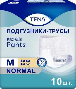 Подгузники-трусики для взрослых TENA Proskin Pants Normal Medium №10