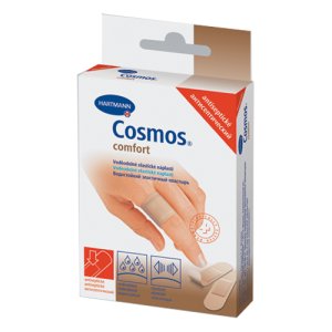 Лейкопластырь COSMOS Comfort Antiseptic пластины разм. 2 №20