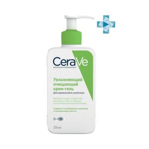 CeraVe крем-гель очищающий д/норм. и сухой кожи лица и тела 236мл