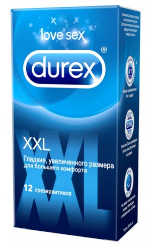 Презерватив DUREX XXL (увеличенного размера) №12