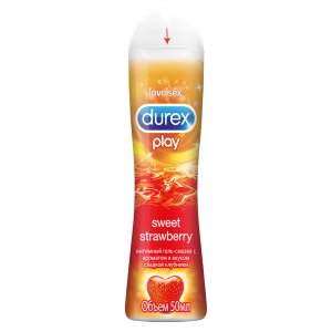Гель-смазка DUREX Play Sweet Strawberry с ароматом клубники 50мл