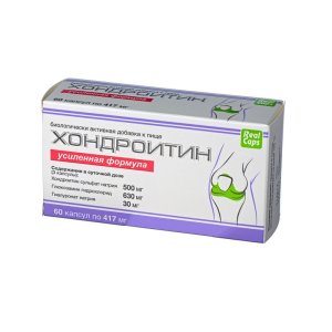 Хондроитин усиленная формула капс. №60