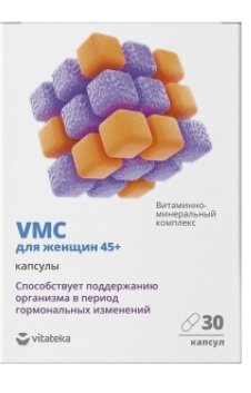 ВИТАТЕКА (VITATEKA) Витаминно-минеральный комплекс VMC д/женщин 45+