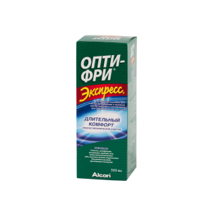 Раствор для контактных линз OPTI-FREE Express 355мл + контейнер