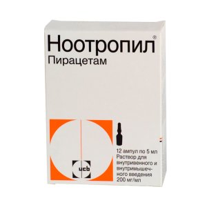 Ноотропил амп.(р-р д/ин.) 20% 5мл №12