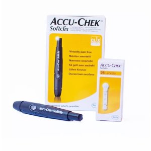 Ручка для прокалывания Accu-Chek Softclix + ланцет №25