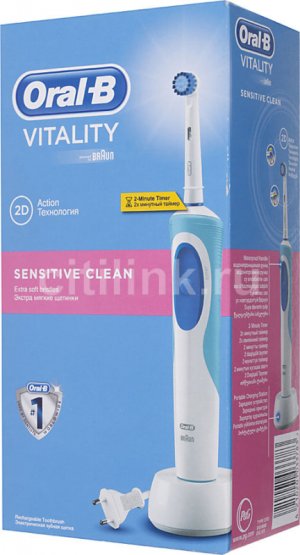 Зубная щетка ORAL-B Vitality электр. D12513S Sensitive Clean (тип 3757) Т3709