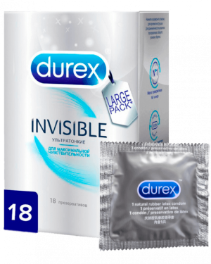 Презерватив DUREX Invisible №18