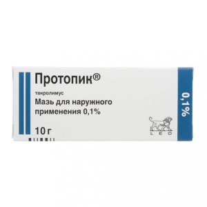 Протопик туба(мазь д/наружн. прим.) 0,1% 10г №1
