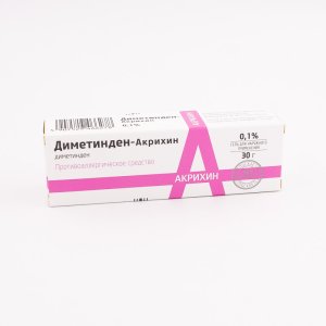 Диметинден-Акрихин гель (д/наруж. прим.) 0,1% 30г