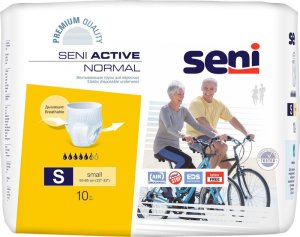 Подгузники-трусики для взрослых SENI ACTIVE Normal Small №10