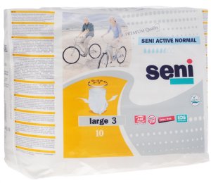 Подгузники-трусики для взрослых SENI ACTIVE Normal Large №10