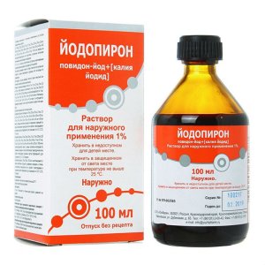 Йодопирон фл.(р-р наружн.) 1% 100мл
