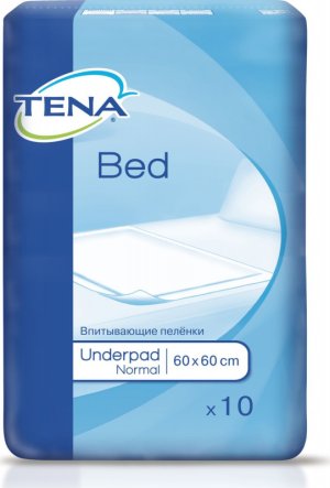 Простыни TENA Bed Normal Underpad 60 х 60см №10